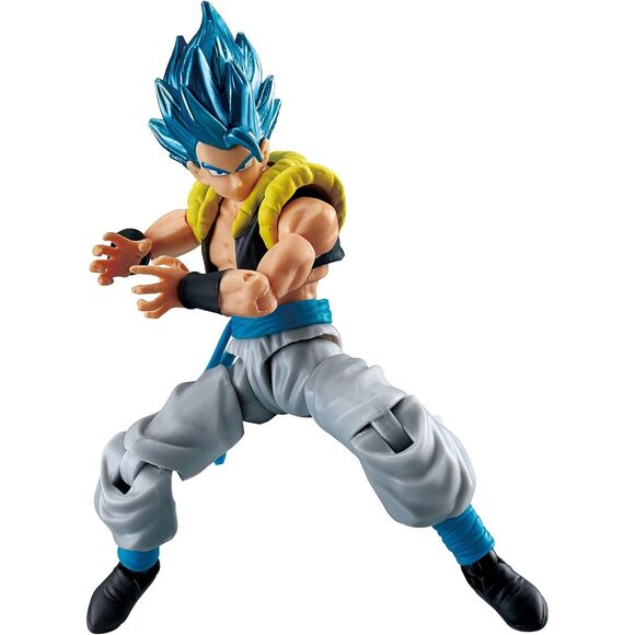Bandai Dragon Ball Evolve 5 Inch Action Figure Super Saiyan Blue Gogeta - Picture 2 of 6
